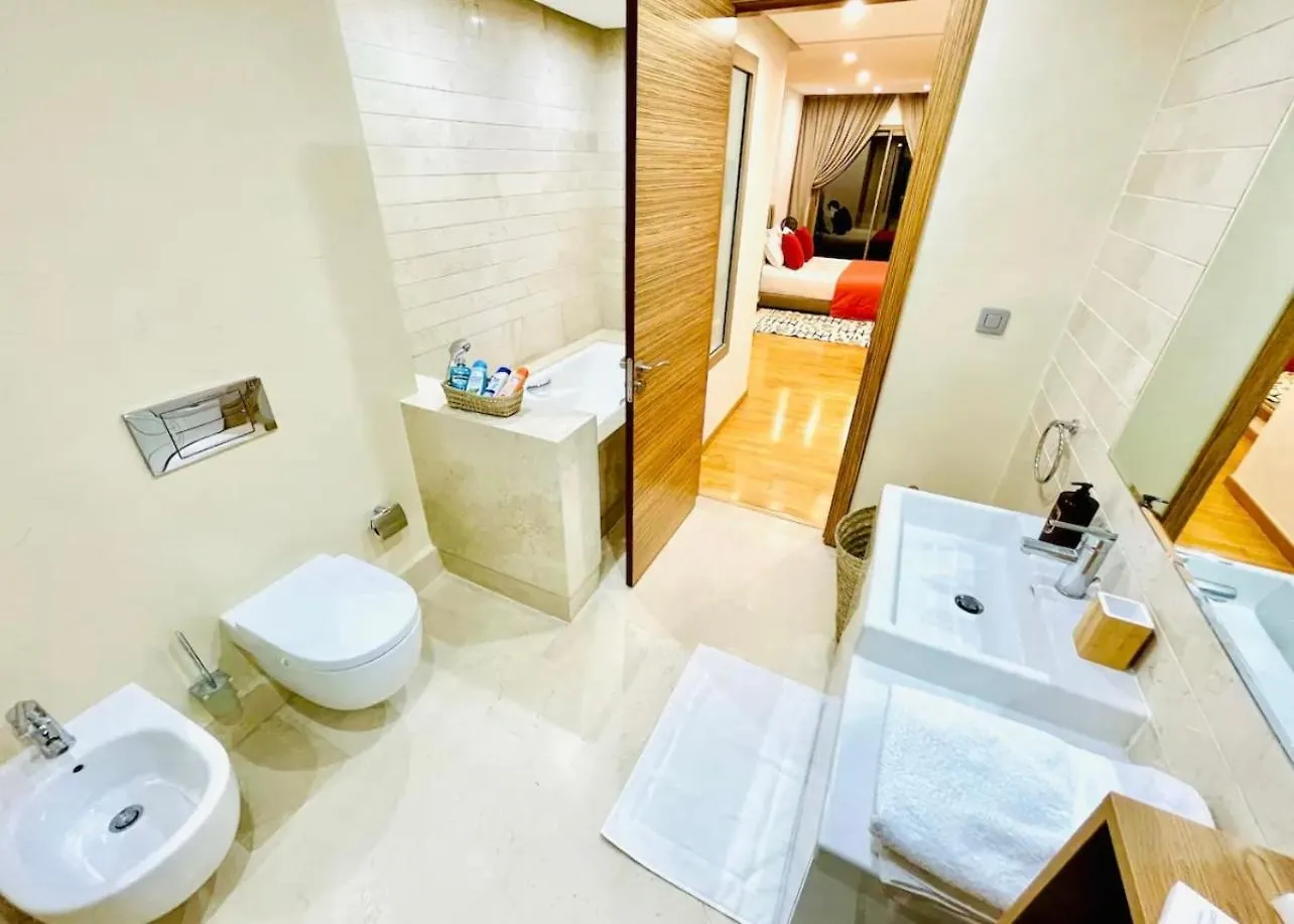 Appartement Luxueux Avec Vue Panoramique Sur L'Atlas Au Centre De Marrakech Marrakesh